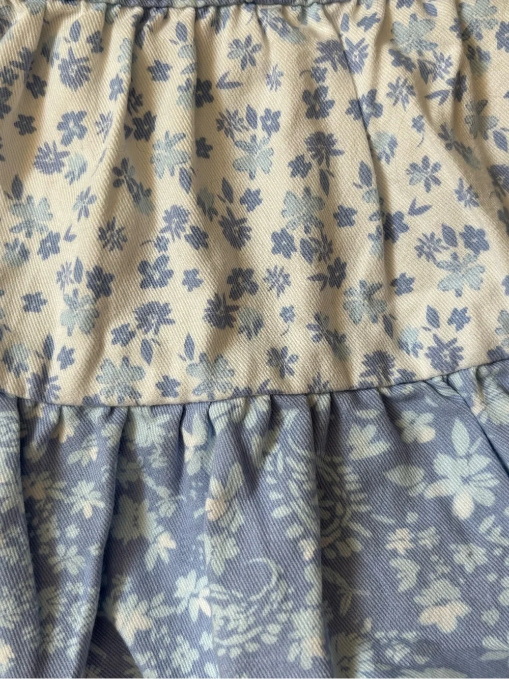 NWT OshKosh B'gosh Floral Tiered Overall Dress | 18m